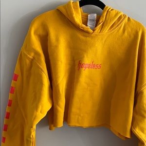 Halsey merch cropped hoodie